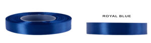 2,5 CM 32M ROYAL BLUE CIEMNY NIEBIESKI WSTĄŻKA TASIEMKA SATYNA ATŁAS