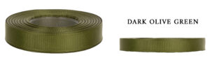 RYPS 2,5 CM 22,8 M DARK OLIVE GREEN CIEMNA OLIWKA TASIEMKA RYPSOWA
