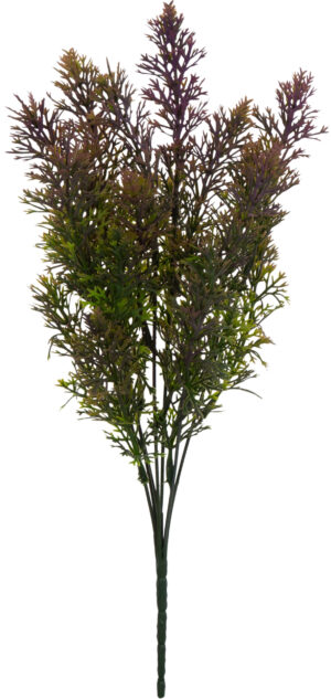 DODATEK JESIENNY BUKIET ZIELONY FIOLETOWY 38 CM