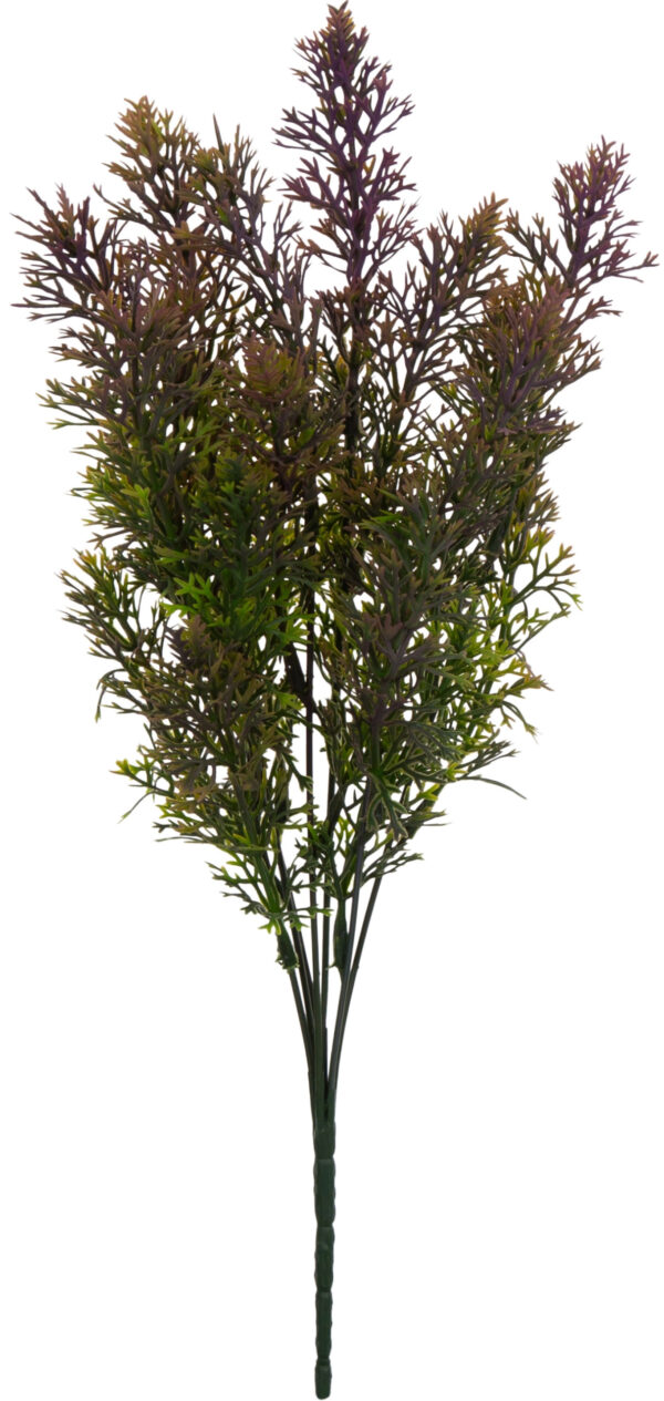 DODATEK JESIENNY BUKIET ZIELONY FIOLETOWY 38 CM