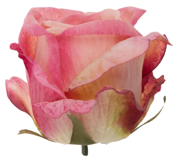 12X RÓŻA GŁÓWKA WYROBOWA PINK - obrazek 2