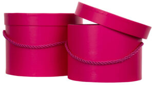 2X FLOWER BOX AMARANT PUDEŁKO NA KWIATY