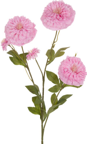 CYNIA RÓŻOWA GAŁAZKA 80 CM