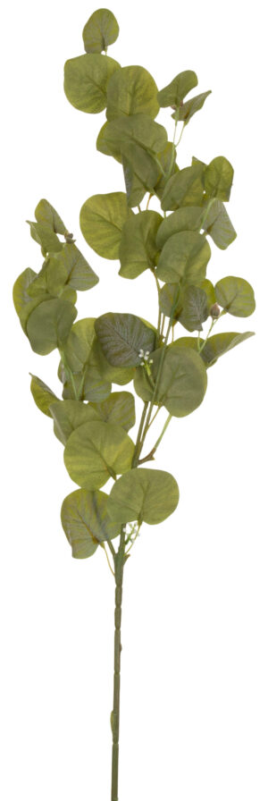 EUKALIPTUS ZIELONY GAŁĄZKA ROŚLINA DODATEK SZTUCZNY 88 CM