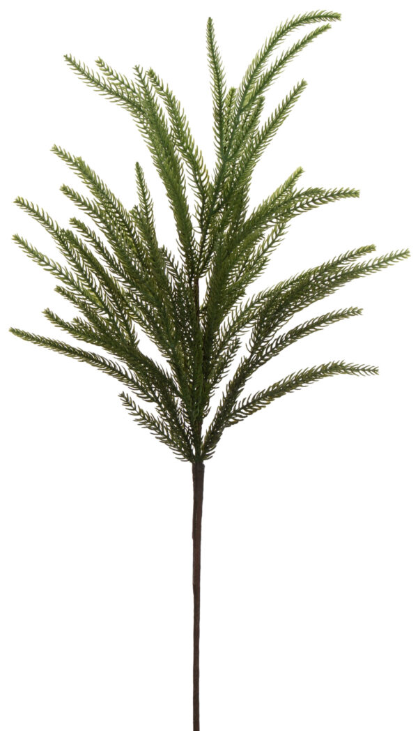 GAŁĄZKA ZIELONA WRZOS GUMOWY 60 CM