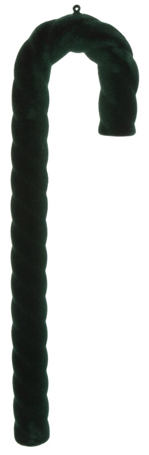 LASKA ZIELONA WELUROWA ZAWIESZKA 51 CM