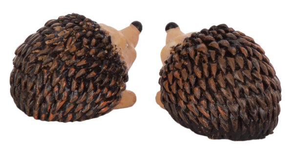 2X JEŻ FIGURKA DEKORACJA JESIENNA - obrazek 2