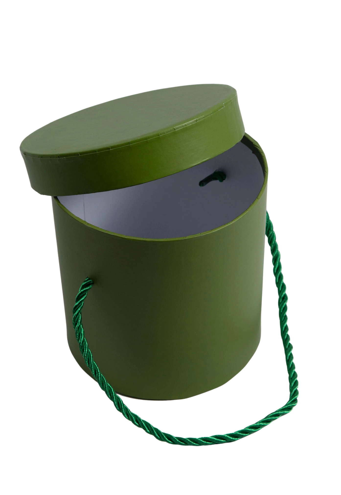FLOWER BOX PUDEŁKO NA KWIATY PREZENT ZIELONY - obrazek 3