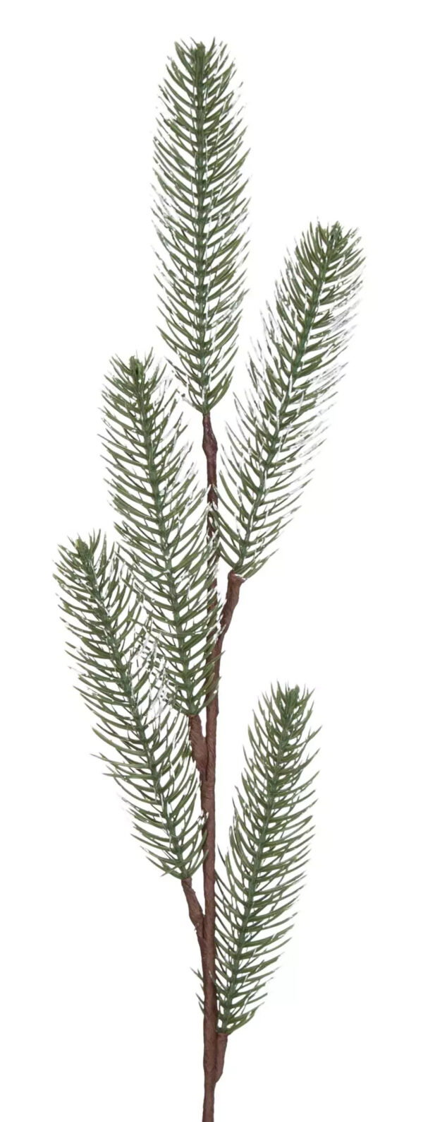 JODŁA IGLAK GAŁĄZKA SZTUCZNA 69 CM BIELONA