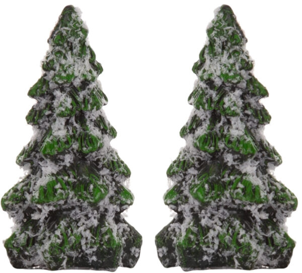 2X CHOINKA FIGURKA ŚWIĄTECZNA 6 CM MAKIETA POLIRESING