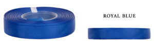 RYPS 3,8 CM 22,8 M ROYAL BLUE CIEMNA NIEBIESKA TASIEMKA RYPSOWA