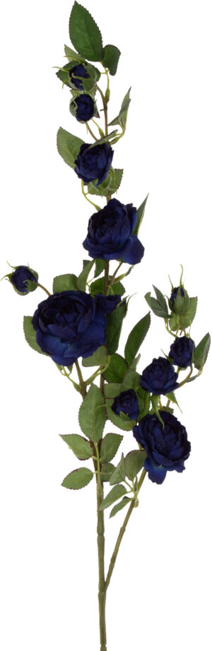 DZIKA RÓŻA GAŁĄZKA C. NIEBIESKA 80 CM NAVY BLUE