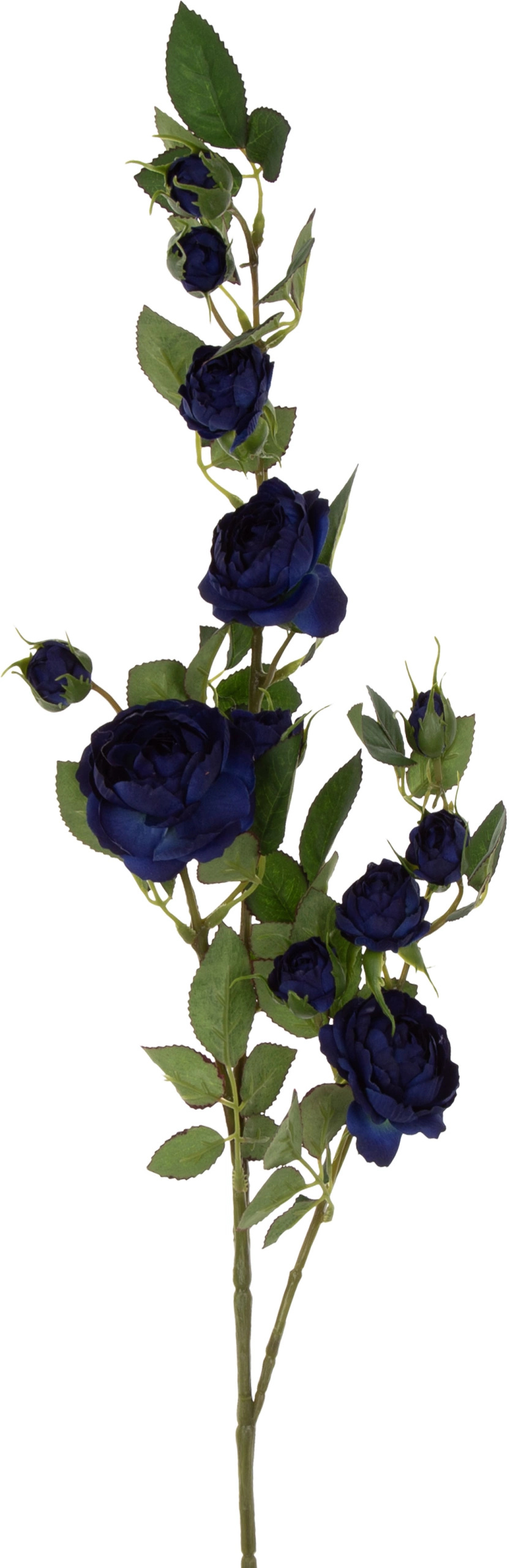 DZIKA RÓŻA GAŁĄZKA C. NIEBIESKA 80 CM NAVY BLUE
