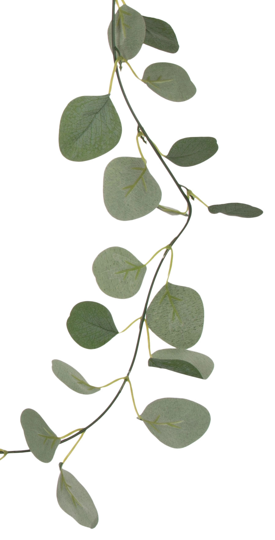 GIRLANDA EUKALIPTUS ZIELONY WIELKANOC KOMUNIA ŚLUB DEKORACJE 225 CM - obrazek 2