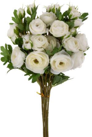6X PEŁNIK CREAM JASNY KREM GAŁĄZKA 50 CM