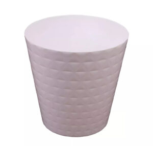 OSŁONKA BIAŁA DIAMENT ŚR. 11CM H 11CM