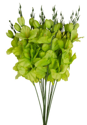 12X MIECZYK GAŁĄZKA PISTACJA KWIATY SZTUCZNE 54 CM