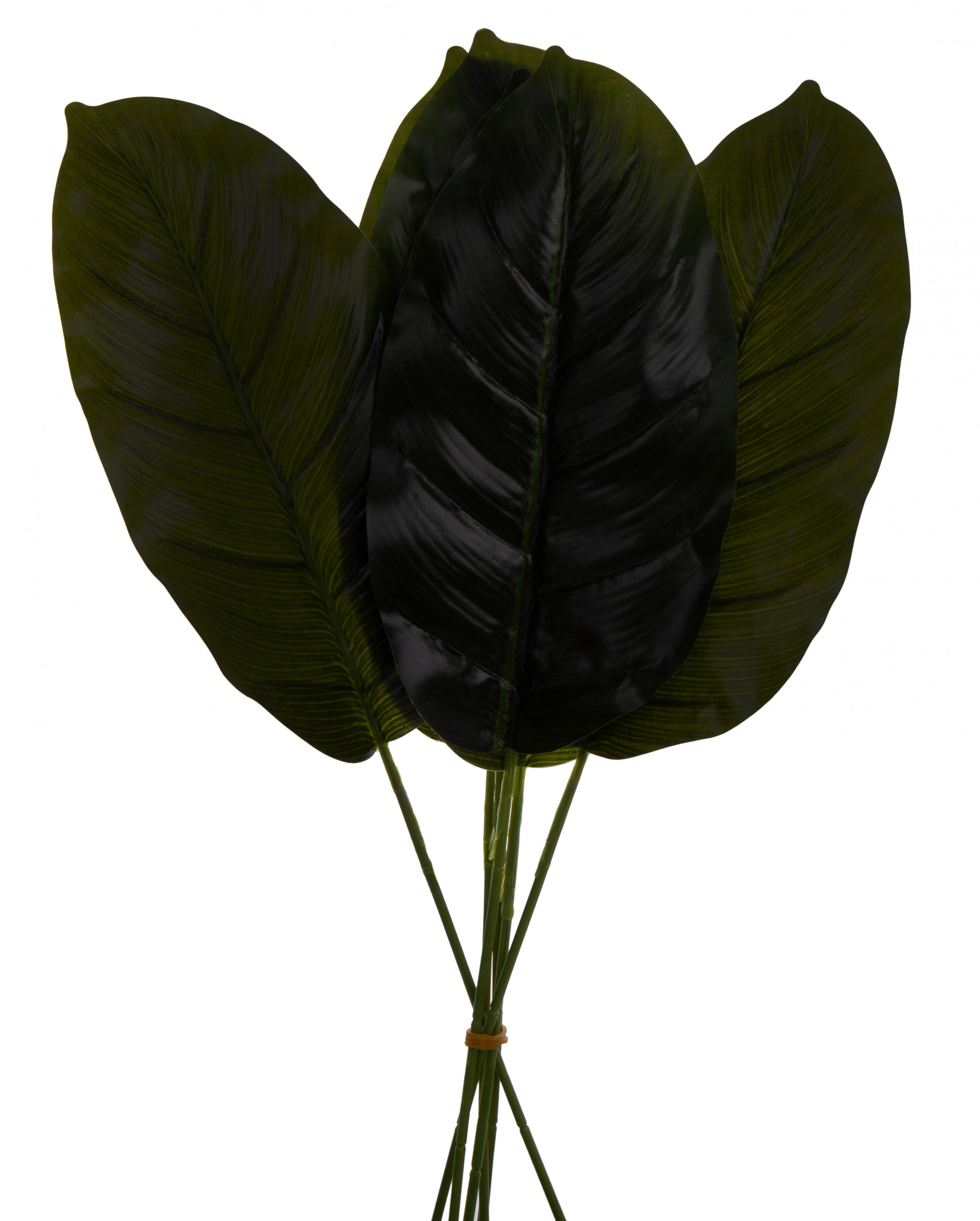12X LIŚĆ LIŚCIE BANAN GAŁĄZKA DO KOMPOZYCJI 45 CM - obrazek 2