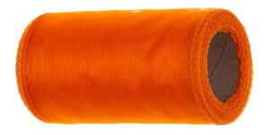 ORGANZA ORANGE POMARAŃCZOWA TIUL ORGANTYNA 12 CM 10Y 9,14 M