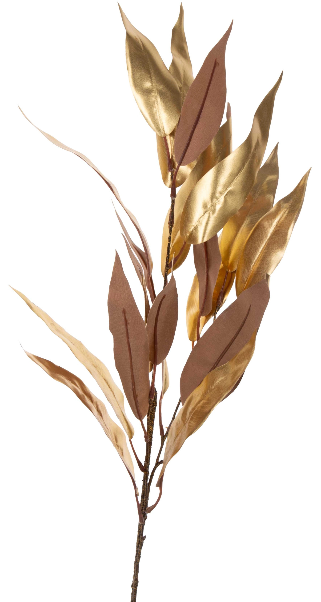 ZŁOTA GAŁĄZKA LIŚCIASTA 78 CM