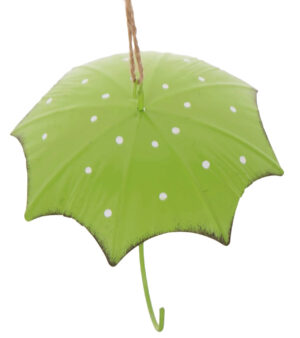 PARASOL METALOWA ZAWIESZKA OZDOBA 14CM