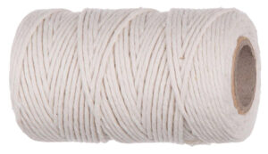 SZNUREK BAWEŁNIANY BIAŁY 45 M 3 MM