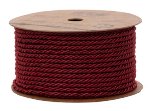 SZNUREK BURGUND 9,18 M 3 MM X 10Y BURGUNDY