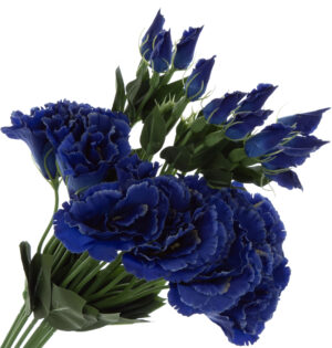 12X EUSTOMA NIEBIESKA DEEP BLUE GAŁĄZKA 48 CM