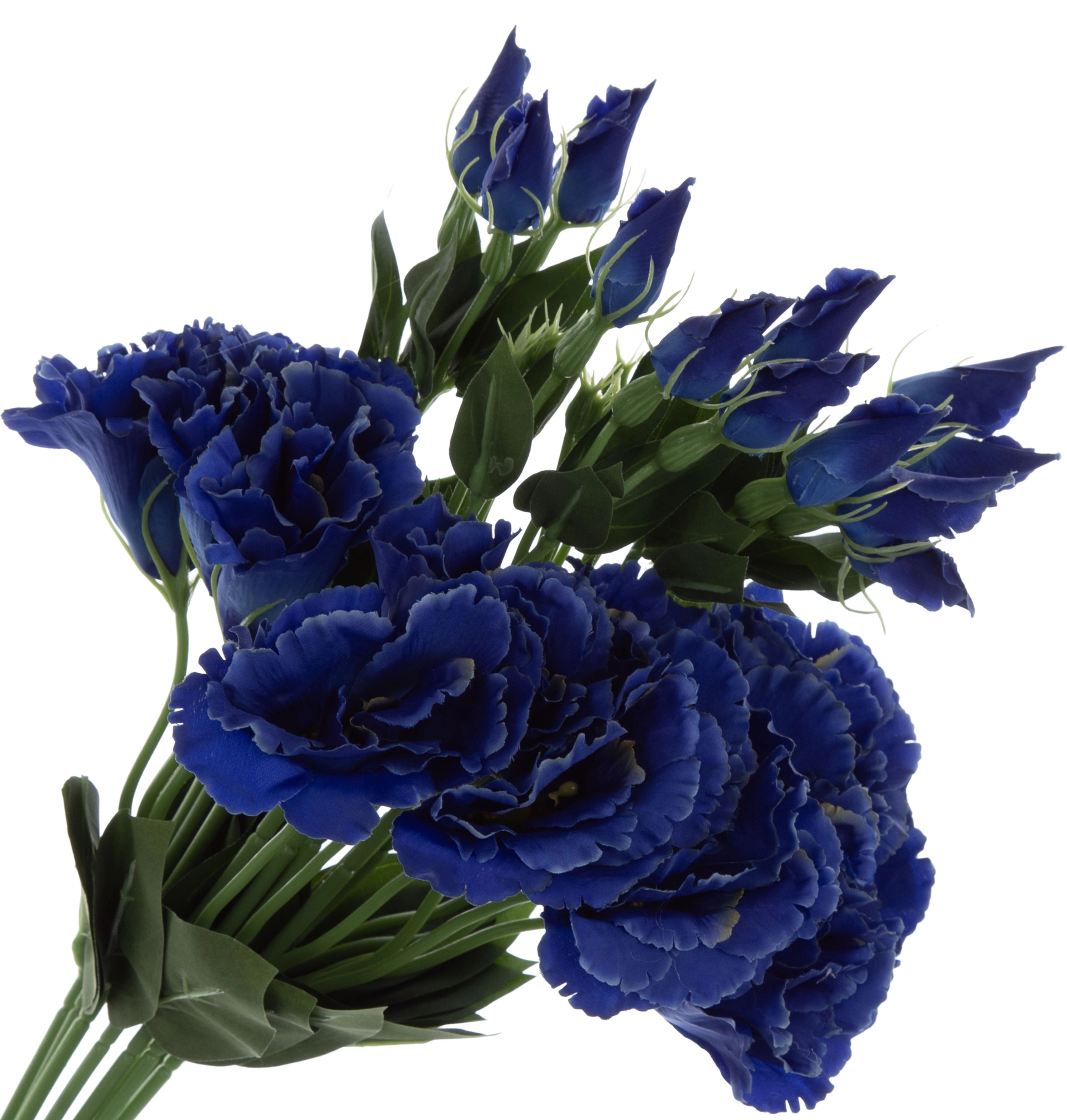 12X EUSTOMA NIEBIESKA DEEP BLUE GAŁĄZKA 48 CM