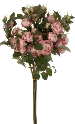 6X DZIKA RÓŻA GAŁĄZKA 50 CM LT MAUVE RÓŻOWA