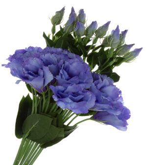 12X EUSTOMA BLUE GAŁĄZKA 48 CM