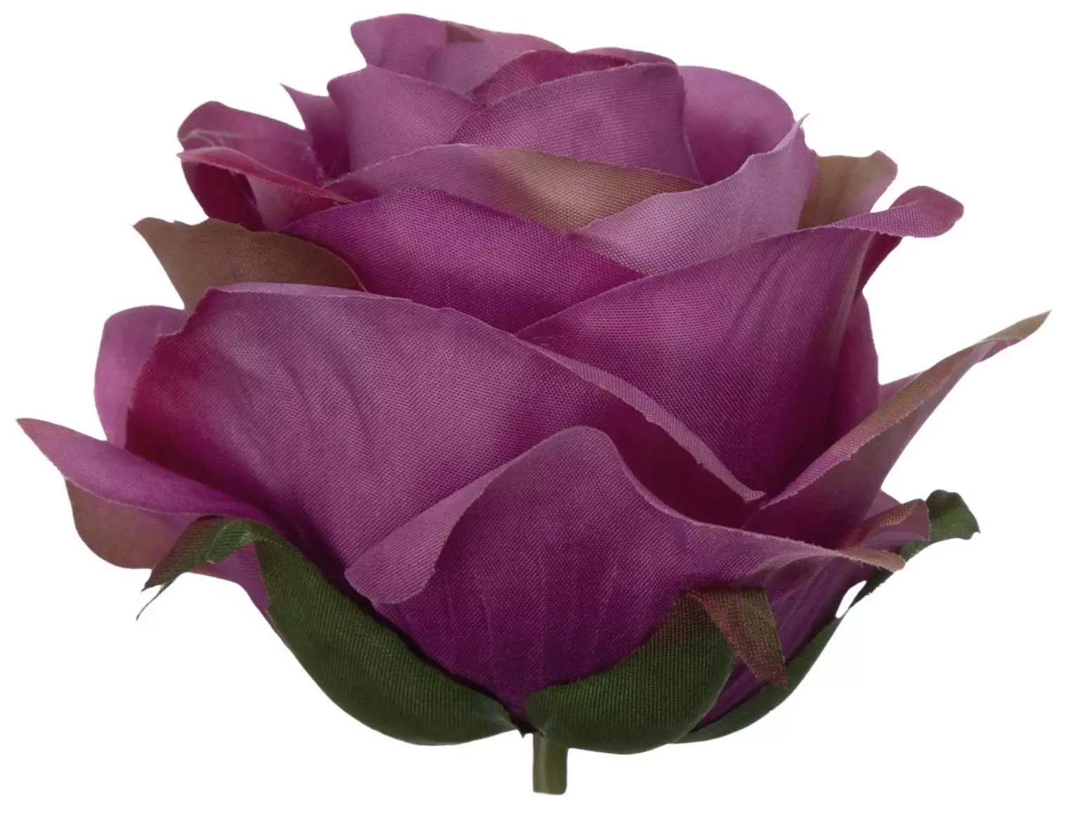 RÓŻA WYROBOWA POWDER VIOLET 12 SZT GŁÓWKA KWIATOWA FIOLETOWA - obrazek 3
