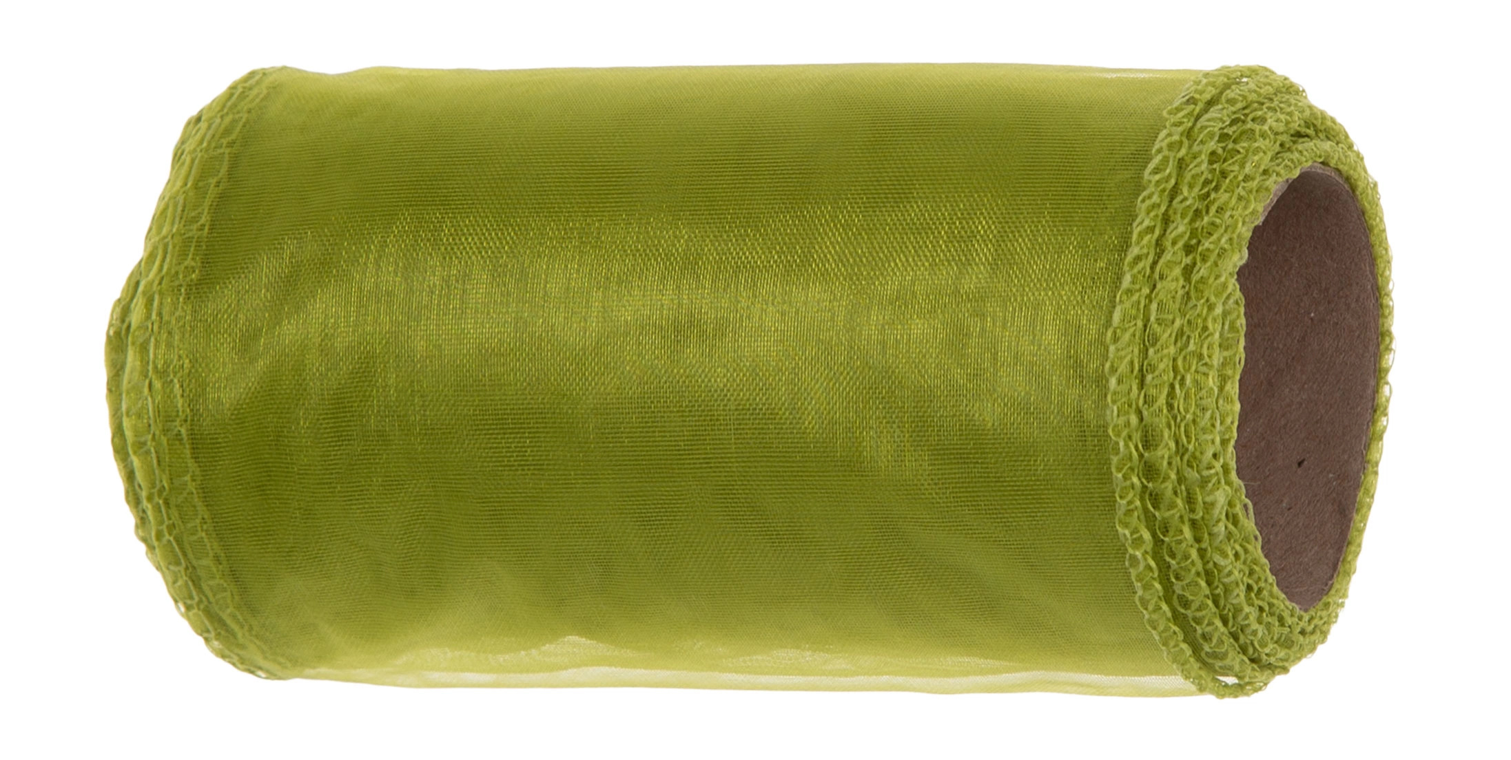 ORGANZA TEA GREEN ZIELONA HERBATA TIUL ORGANTYNA 12 CM 9Y 8,22 M