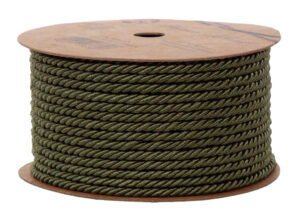SZNUREK OLIWKOWY 9,18 M 3 MM X 10Y DK OLIVE GREEN