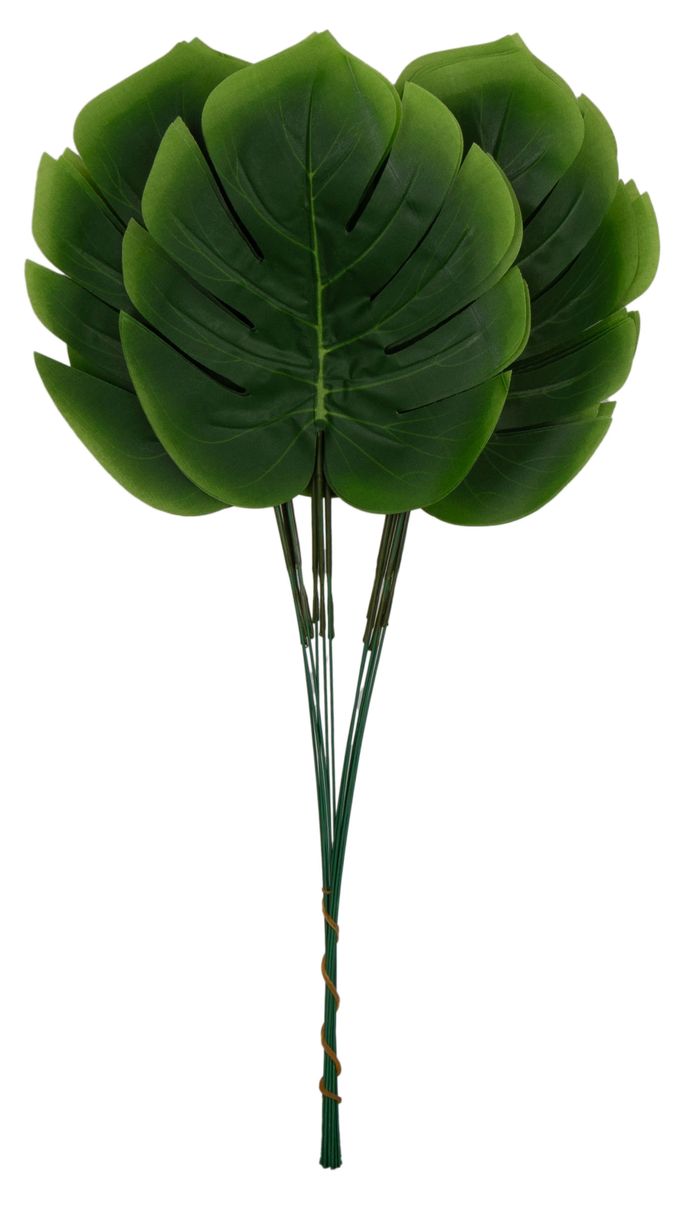 12X LIŚĆ LIŚCIE MONSTERA GAŁĄZKA DO KOMPOZYCJI 44 CM - obrazek 2