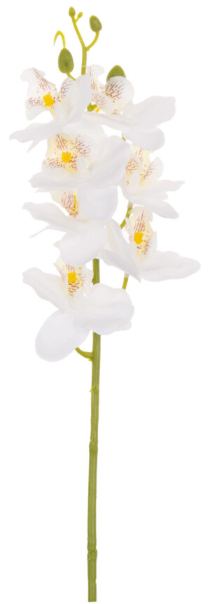 STORCZYK BIAŁY ORCHIDEA GAŁĄZKA 60 CM KWIATY SZTUCZNE