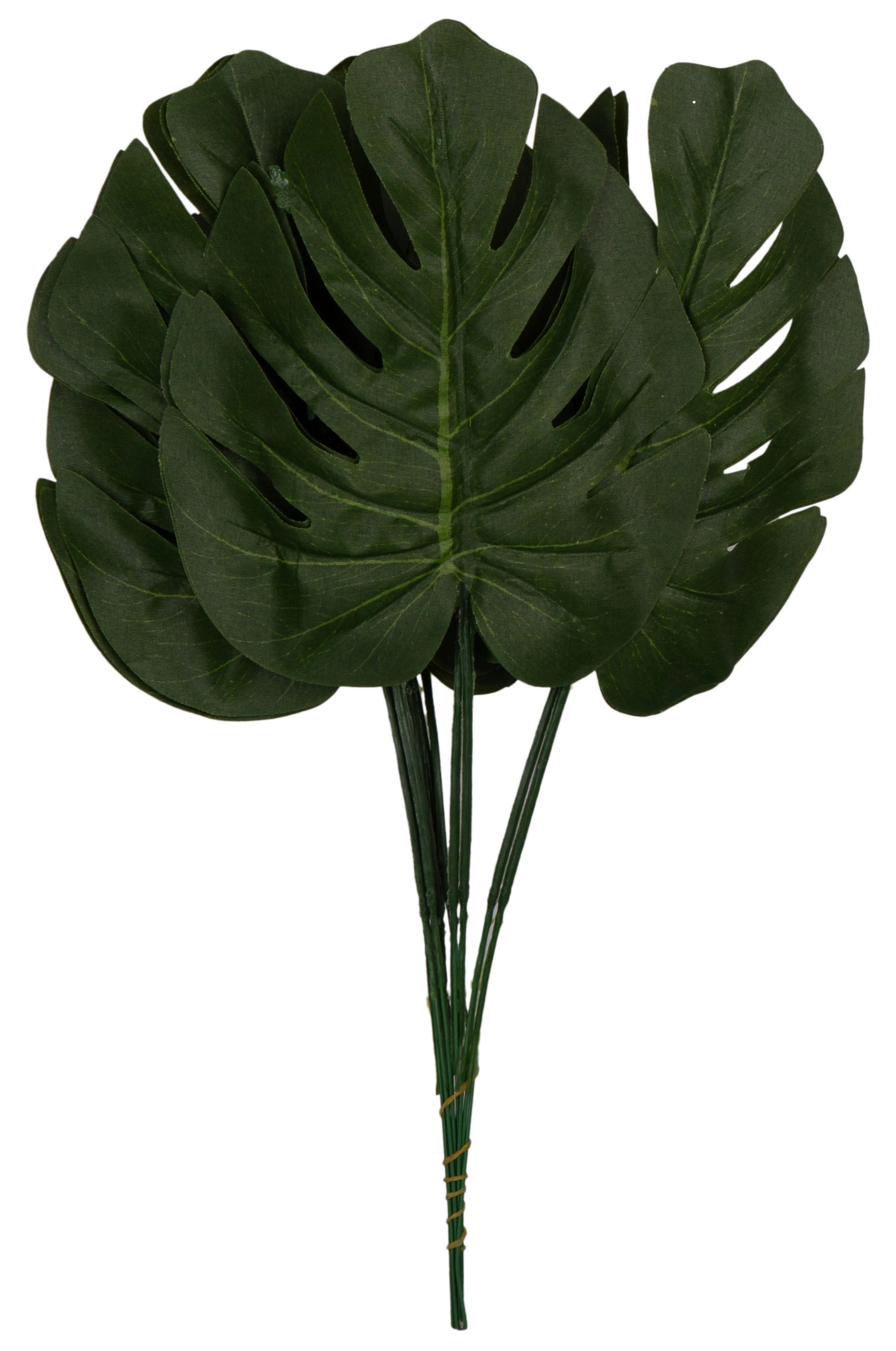 12X LIŚĆ LIŚCIE MONSTERA GAŁĄZKA DO KOMPOZYCJI 31 CM - obrazek 2